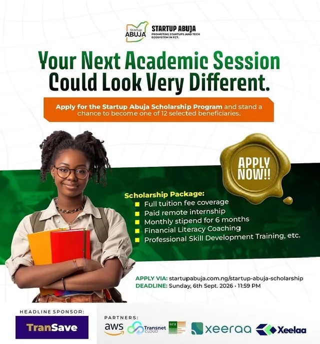 Startup Abuja Scholarship Program 2026