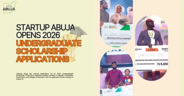 Startup Abuja Undergraduate Scholarship & Internship Program 2026