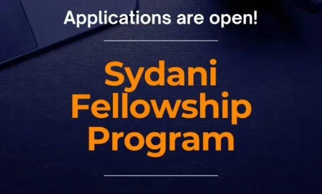 Sydani Fellowship Program 2027 for Young Graduates