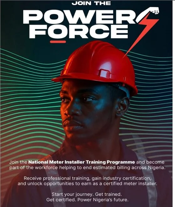 The Presidential Meter Installer Training Programme 2026 (Power Force)