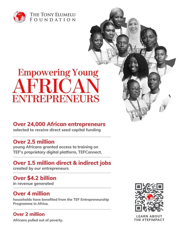 Tony Elumelu Foundation is Hiring