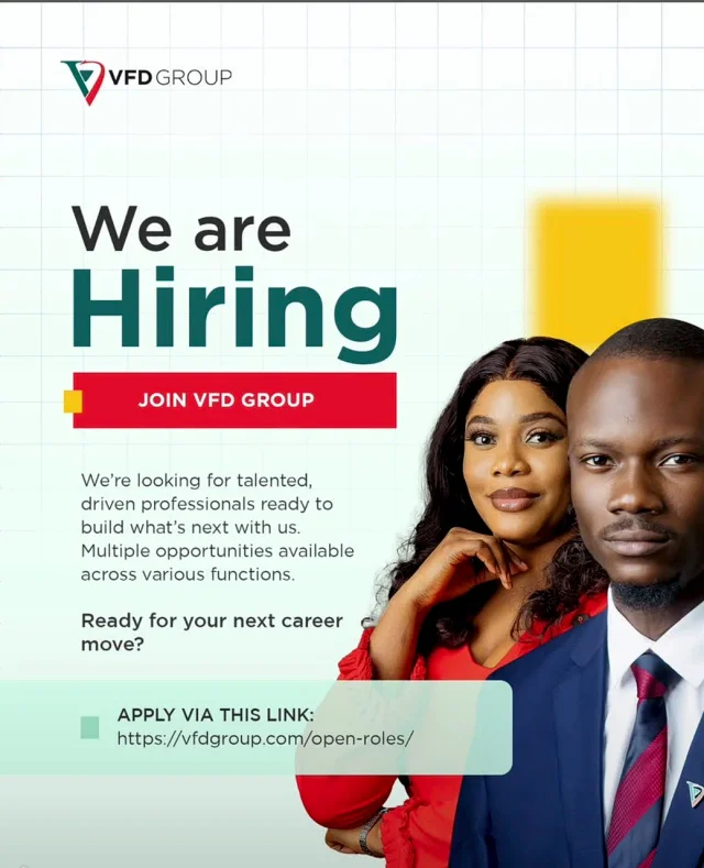 VFD Group is Hiring for Multiple Roles