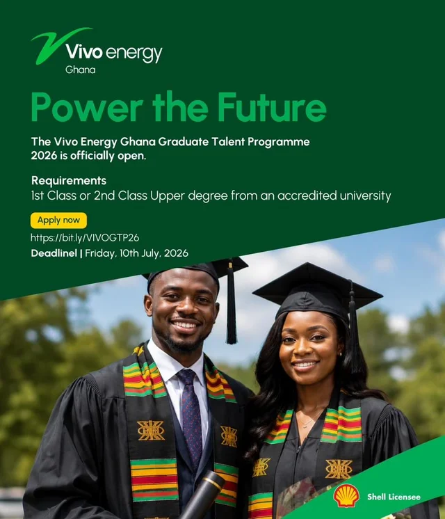 VIVO Energy Ghana Graduate Talent Program (GTP) 2026