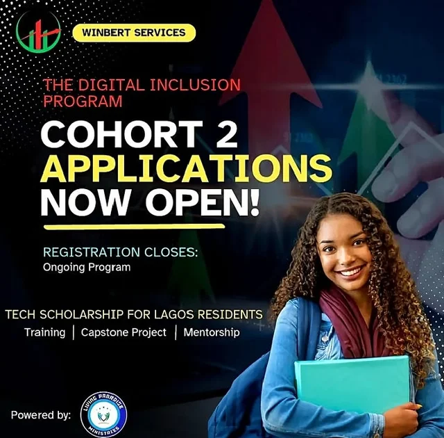 Winbert Foundation Digital Inclusion Program 2026 (Free 3-Month Intensive ICT Training)