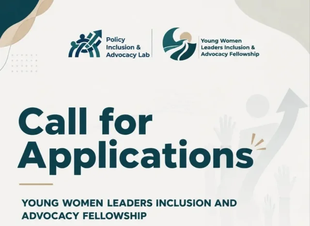 Call for Applications: Young Women Leaders Inclusion & Advocacy Fellowship